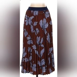 Anthropologie ModCloth floral print skirt